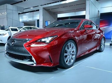 Chiếc RC F mẫu mà đại gia Lexus trưng bày tại Detroit Auto Show