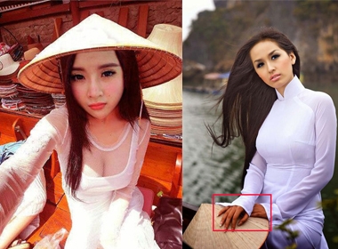 Sao Việt có những sự cố photoshop dở khóc dở cười.