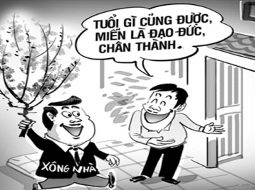 Vì quan niệm quá “nặng nề” về “vía” nên không ít người rất sợ xông nhà đầu năm cho người quen