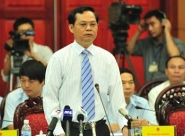 Tổng Thanh tra Chính phủ Huỳnh Phong Tranh. 