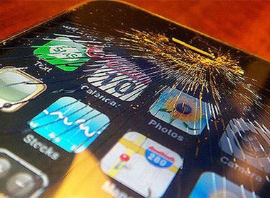 Chiếc iPhone bị cháy gây nguy hiểm cho người dùng