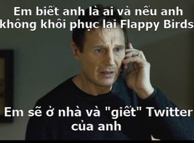 Ngươi chơi đe dọa Hà Đông sau khi trò chơi Flappy Bird bị gỡ bỏ