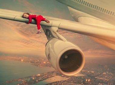 Say giấc trên cánh phi cơ