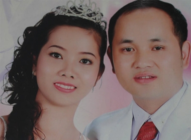 Ảnh cưới của vợ chồng Linh