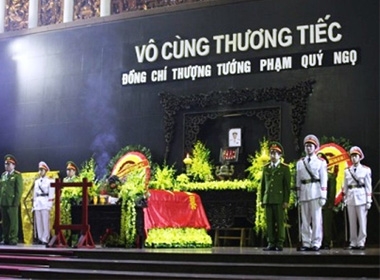 Tang lễ Thứ trưởng Phạm Quý Ngọ