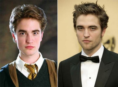 Robert Pattinson khi tham gia bộ phim Harry Potter và bây giờ