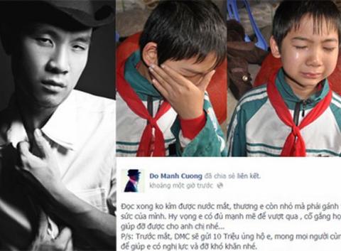 Đỗ Mạnh Cường chia sẻ hoàn cảnh đáng thương của bé Đạt