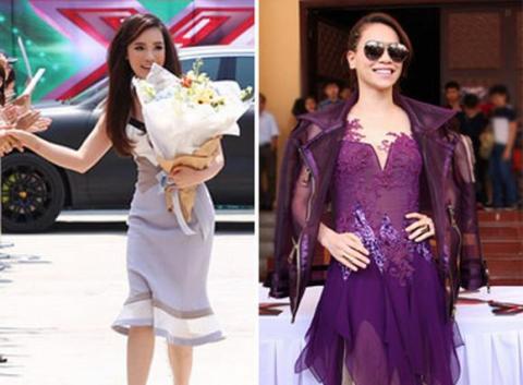 Thời trang thời thượng của 2 giám khảo X - Factor