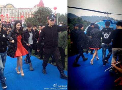 Lâm Tâm Như được đi phi cơ riêng khi đi dự sự kiện