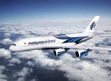 Một chiếc máy bay của hãng hàng không Malaysia Airlines