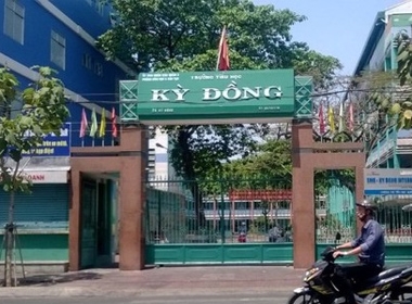 Trường tiểu học Kỳ Đồng nới xảy ra nghi án học sinh tiểu học bị bắt cóc ngay trong trường