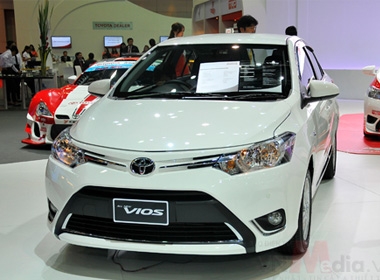 Vios 2014 có thiết kế trang bị hoàn toàn mới