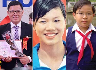 3 trong số 10 gương mặt trẻ Việt Nam tiêu biểu 2013