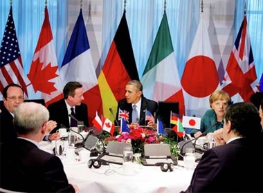 Các nhà lãnh đạo Hội đồng châu Âu, Ủy ban châu Âu, Canada, Pháp, Anh, Mỹ, Đức, Nhật, Ý bàn về tình hình Ukraine ở The Hague hôm 24/3