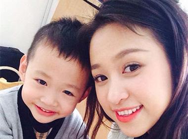 Thanh Vân và cậu con trai kháu khỉnh