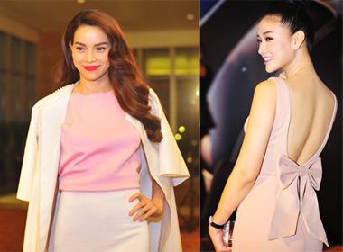 Hồ Ngọc Hà cùng dàn sao đi dự sự kiện