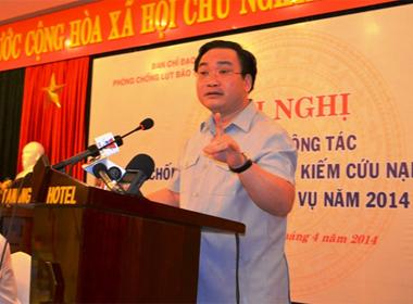 Phó thủ tướng Hoàng Trung Hải chủ trì hội nghị