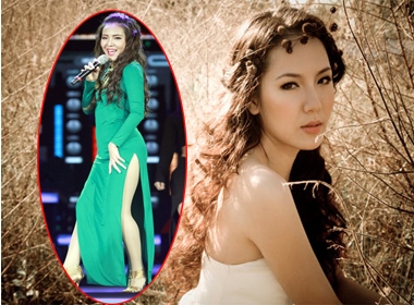 Ca sĩ Phương Linh diện váy xẻ cao khoe vũ đạo đẹp