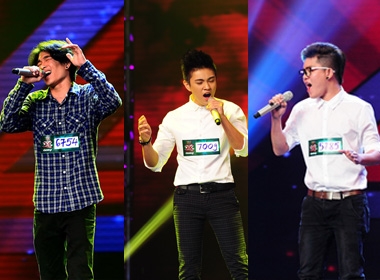 3 giọng ca 17 tuổi gây sốt tại The X-Factor: Lê Tích Kỳ, Đặng Kim Cương và Phạm Chí Thành