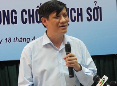 Thứ trưởng Nguyễn Thanh Long khẳng định VN đang có dịch sởi 