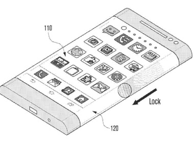 Ảnh chụp bằng sáng chế đã được Samsung xin giấy phép cho màn hình Youm