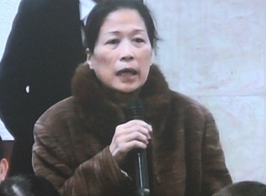 Bà Phạm Thị Mai Phương - vợ Dương Chí Dũng