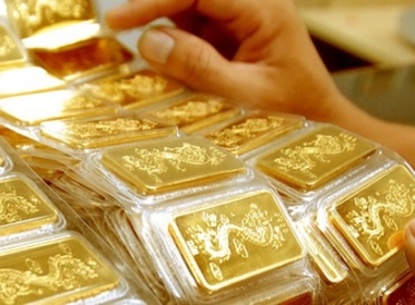 Giá vàng trong nước đang tiến lên ngưỡng 35,50 triệu đồng