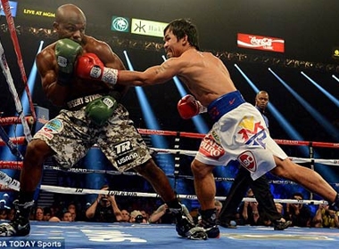 Mayweather ví Pacquiao như tay đấm nghiệp dư