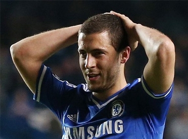 Hazard thất vọng với lối chơi của Chelsea.