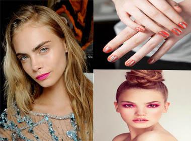 Những tông màu trang điểm mua hè được ưa chuộng