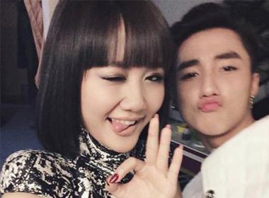 Nữ ca sĩ khẳng định tình cảm của hai người chỉ là tình đồng nghiệp.