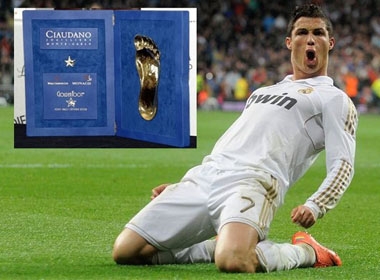 Ronaldo đang đứng trước cơ hội lần đầu tiên đoạt danh hiệu Bàn chân vàng.