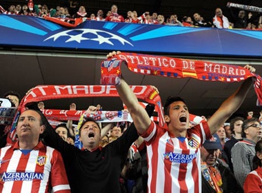 Atletico có lực lượng CĐV cuồng nhiệt và chung thủy bậc nhất thế giới