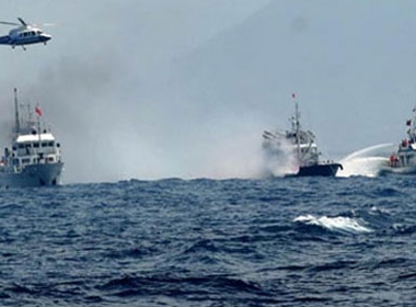 Tàu Hải cảnh Trung Quốc luôn bám sát, cản trở tàu Cảnh sát biển Việt Nam