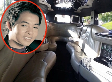 Quang Lê khoe đi làm bằng xe Limousine