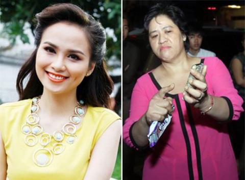 Mẹ Diễm Hương tố con gái không xứng đáng ngồi ghế giám khảo