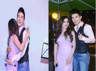 Ngọc Anh tình cảm với Nathan Lee trong đêm diễn