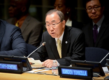 Tổng thư ký LHQ Ban Ki-moon. Ảnh: TTXVN 