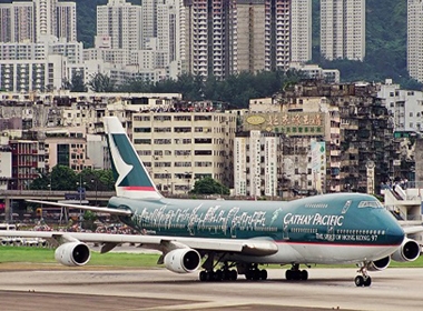 Một phi cơ chở khách của Cathay Pacific