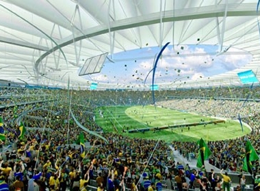 Lễ khai mạc World Cup 2014 diễn ra ở sân Arena Corinthians, thành phố Sao Paulo.