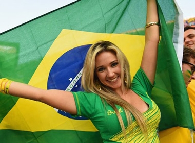 World Cup 2014 :Mê hồn nhan sắc Brazil ngày khai mạc 