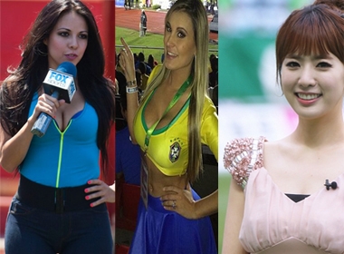 10 nữ phóng viên gợi cảm nhất World Cup 2014 