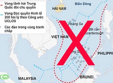 Tình hình biển Đông chiều 30/6: Sự tích 'đường lưỡi bò' hoang đường của TQ