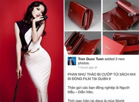 Phan Như Thảo bị cướp 4 nghìn USD tại Sài Gòn