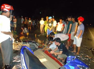 Hiện trường vụ tai nạn