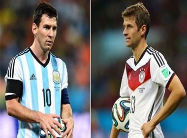 World Cup 2014: Messi và Mueller sẽ cạnh tranh xem ai xứng đáng là người hay hơn