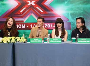 Lịch phát sóng của chương trình Nhân tố bí ẩn X-Factor 2014