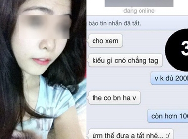 Nữ sinh Hà Nội 'tố' bạn trai cũ 'bám váy' xin tiền mỗi ngày