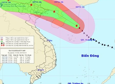 Tin bão số 2 chiều 18/7: Tối nay, bão Thần Sấm ảnh hưởng dữ dội đến Móng Cái