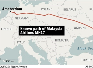 Tình báo Ukraine hé lộ cuộc điện đàm bí ẩn về vụ máy bay Malaysia rơi